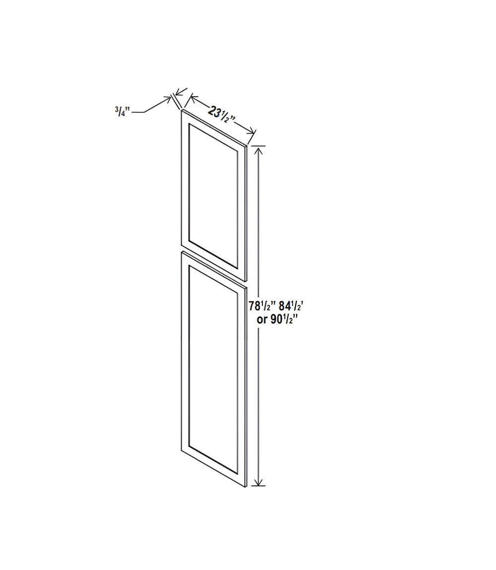 Aspen White Tall Decorative Door