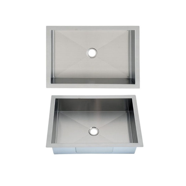 AD-22 ADA Undermount Single Bowl Stainless Steel Sink
