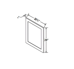 Smokey Ash- Vanity Decorative Door Panel