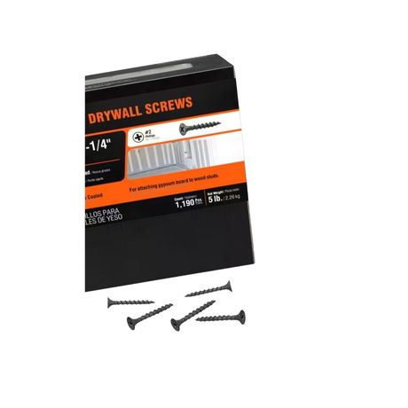 Philips Bugle Head Coarse Thread Sharp Point Drywall Screw