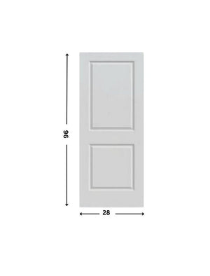 2-panel  Solid Shaker Door ( 96' height )