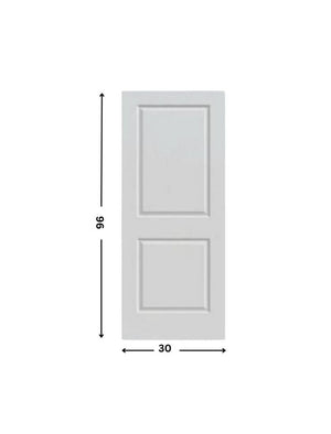 2-panel  Solid Shaker Door ( 96' height )