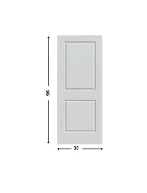 2-panel  Solid Shaker Door ( 96' height )