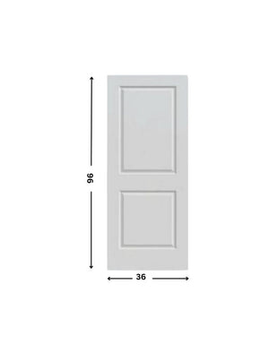 2-panel  Solid Shaker Door ( 96' height )