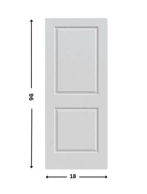 2-panel Hollow Shaker Door (96" height)