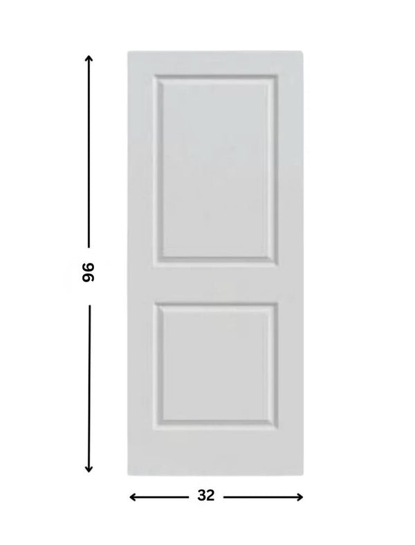 2-panel Hollow Shaker Door (96" height)