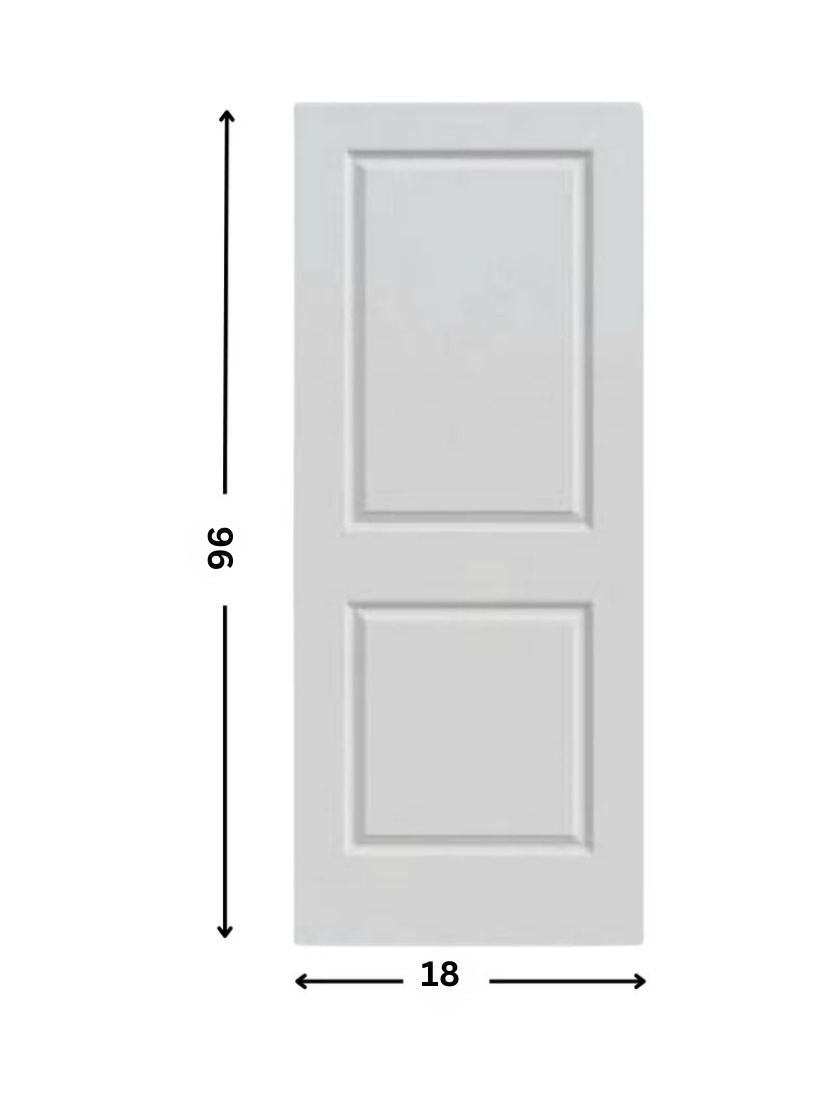 2-panel Hollow Solid Shaker Door ( 96" height )