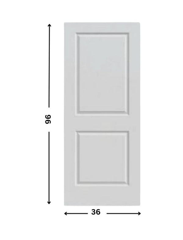 2-panel Hollow Solid Shaker Door ( 96" height )