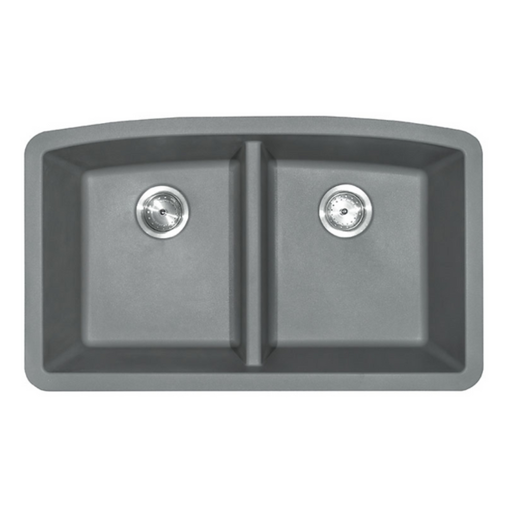 Quartz Grey Double Bowl 50/50-3219