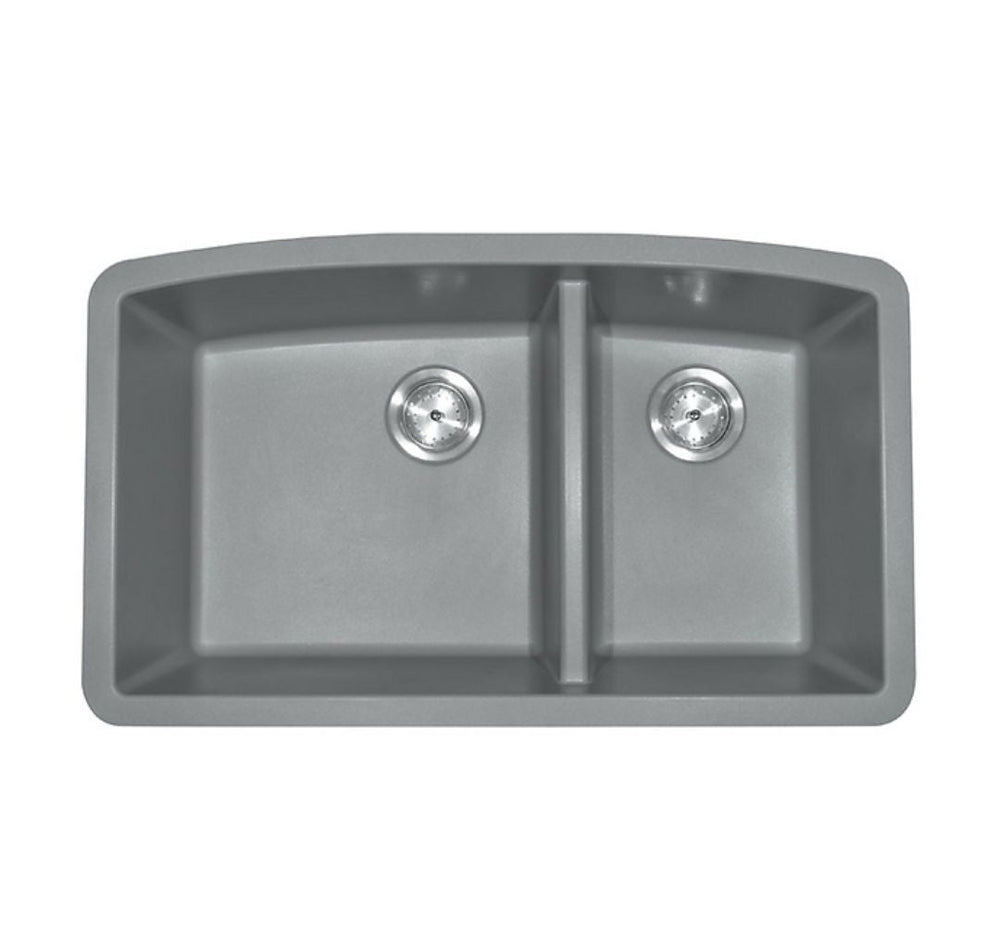 Quartz Grey Double Bowl 60/40-3219