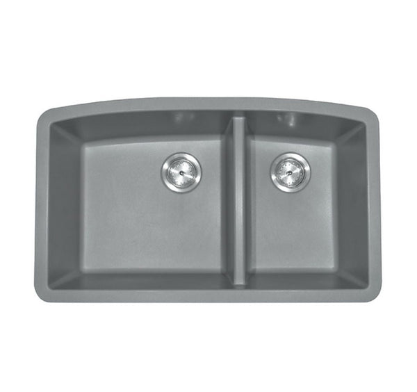 Quartz Grey Double Bowl 60/40-3219