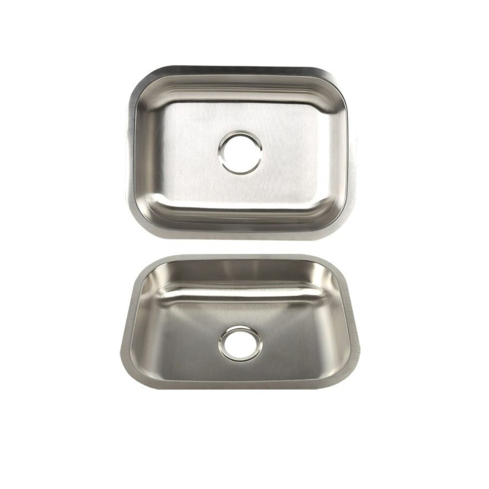 AD-48ADA Undermount Single Bowl Stainless Steel ADA Sink