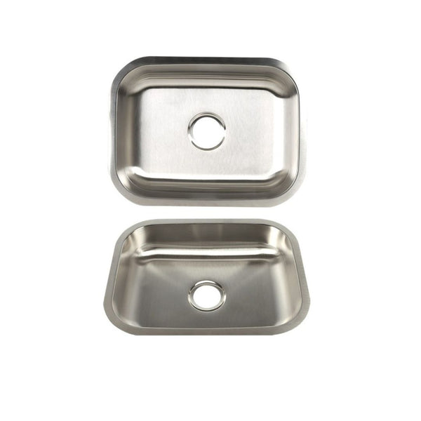 AD-48ADA Undermount Single Bowl Stainless Steel ADA Sink