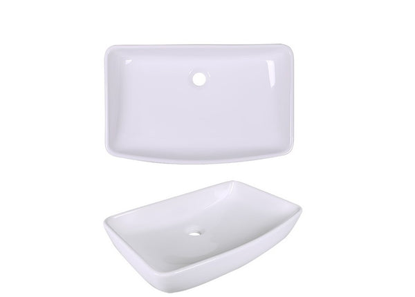 Vessel Ceramic Sink White