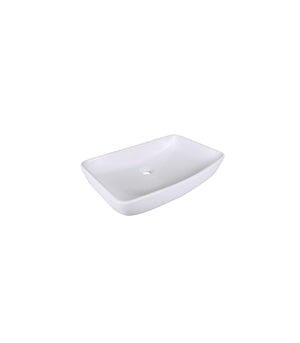Vessel Ceramic Sink White