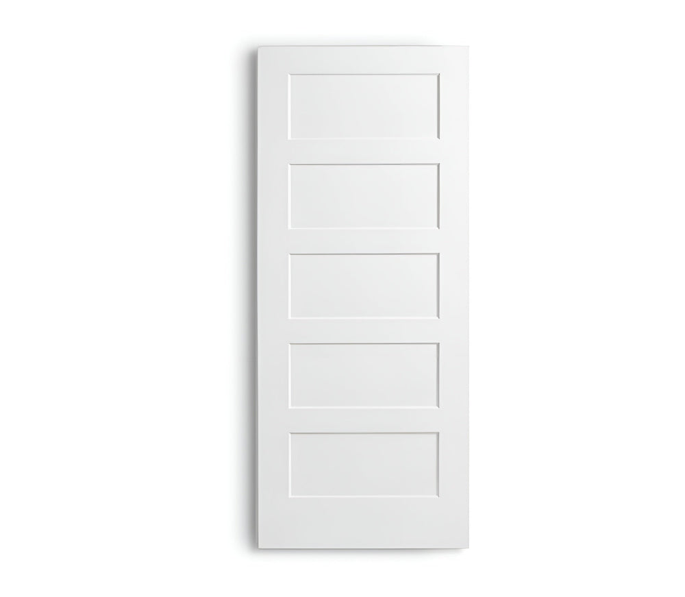 5-panel Solid Shaker Door ( 96" height )
