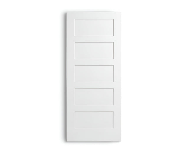 5-panel Solid Shaker Door ( 96" height )
