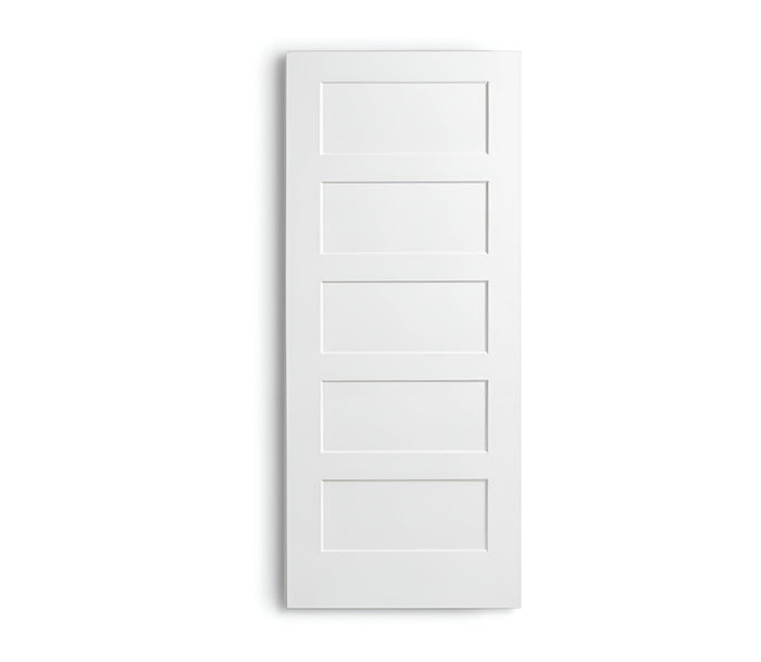 5-panel Solid Shaker Door ( 96" height )