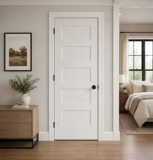 5-panel Solid Shaker Door ( 96" height )