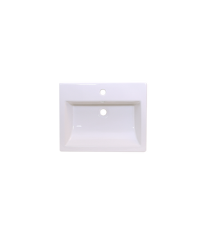LS-C28 Above Counter Ceramic Sink White