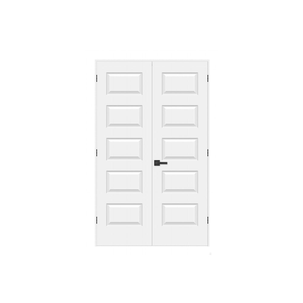 5-panel Hollow Molded Double Door
