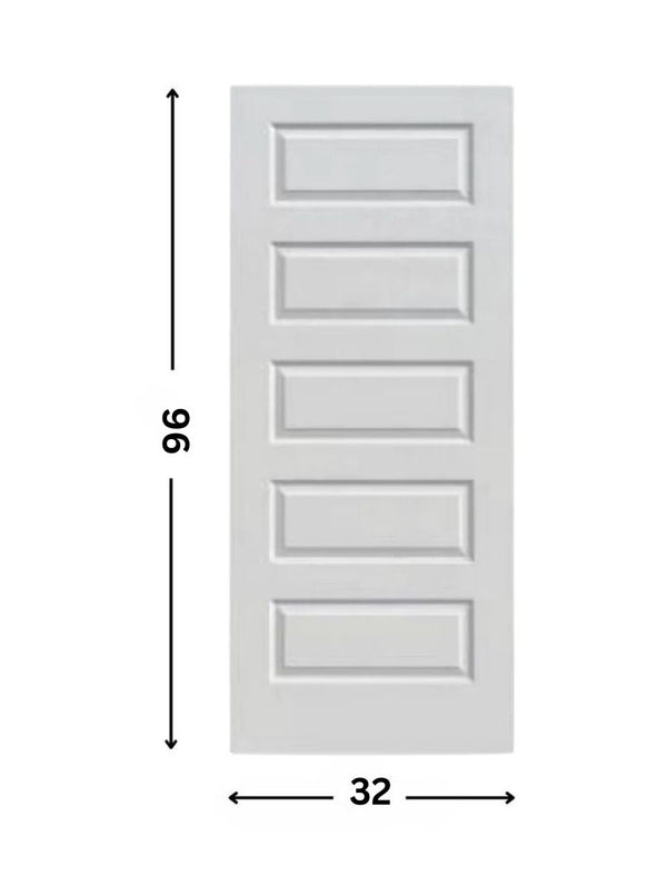 5-panel Hollow Shaker Door ( 96" height )