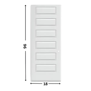 6-panel Hollow Moulded Door ( 96" height )