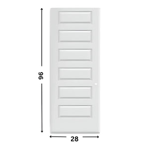 6-panel Hollow Moulded Door ( 96" height )