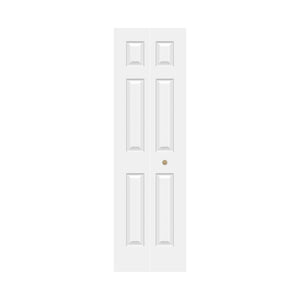 6-panel Bifold Door Hollow Core