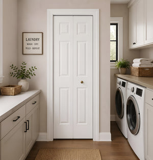 6-panel Bifold Door Hollow Core (80" height)