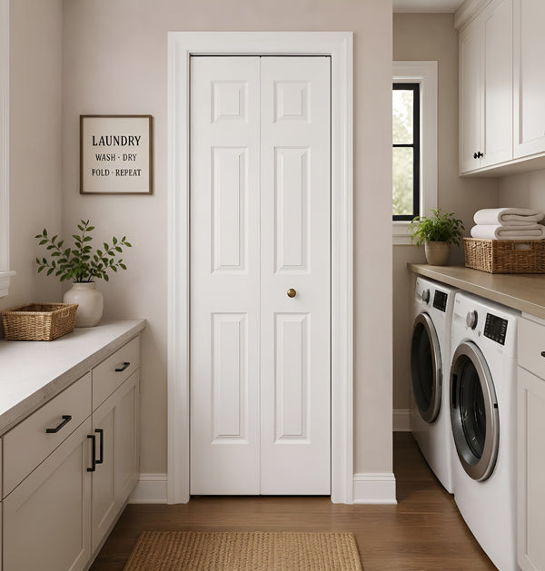 6-panel Bifold Door Hollow Core (80" height)