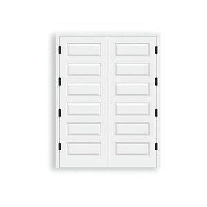 6-panel Hollow Core Moulded Double Door