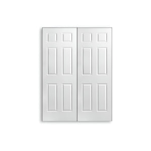 6-panel Hollow Core Moulded Double Door