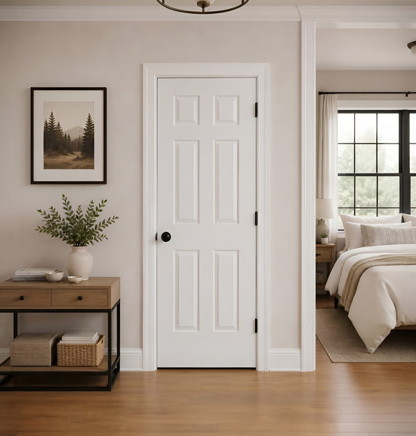 6-panel Slab Door Hollow ( 80" height )