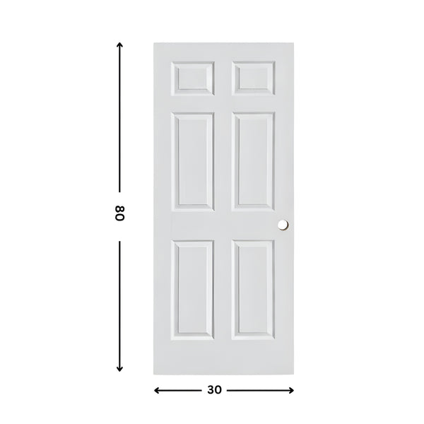 Shaker de núcleo sólido de 6 paneles (80" de altura)