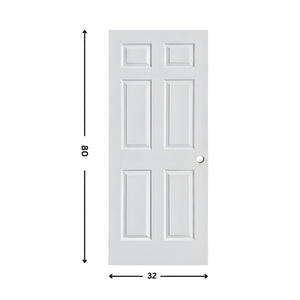 Shaker de núcleo sólido de 6 paneles (80" de altura)