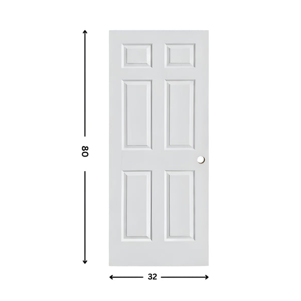 Shaker de núcleo sólido de 6 paneles (80" de altura)