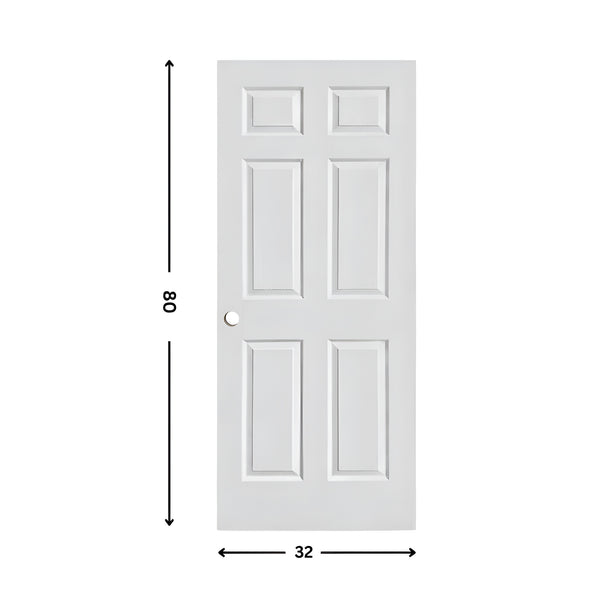 Shaker de núcleo sólido de 6 paneles (80" de altura)