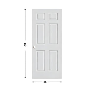 Shaker de núcleo sólido de 6 paneles (80" de altura)