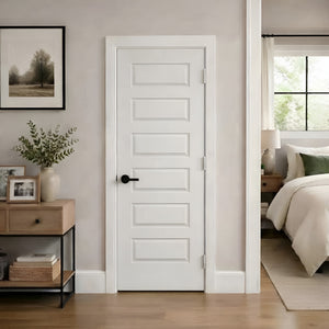 6-panel Slab Hollow Moulded Door  ( 96" height )