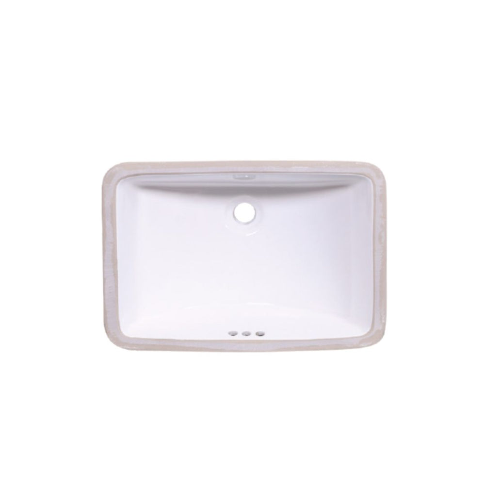 Undermount Rectangular Ceramic Sink