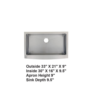 Single Bowl Farmhouse Sink