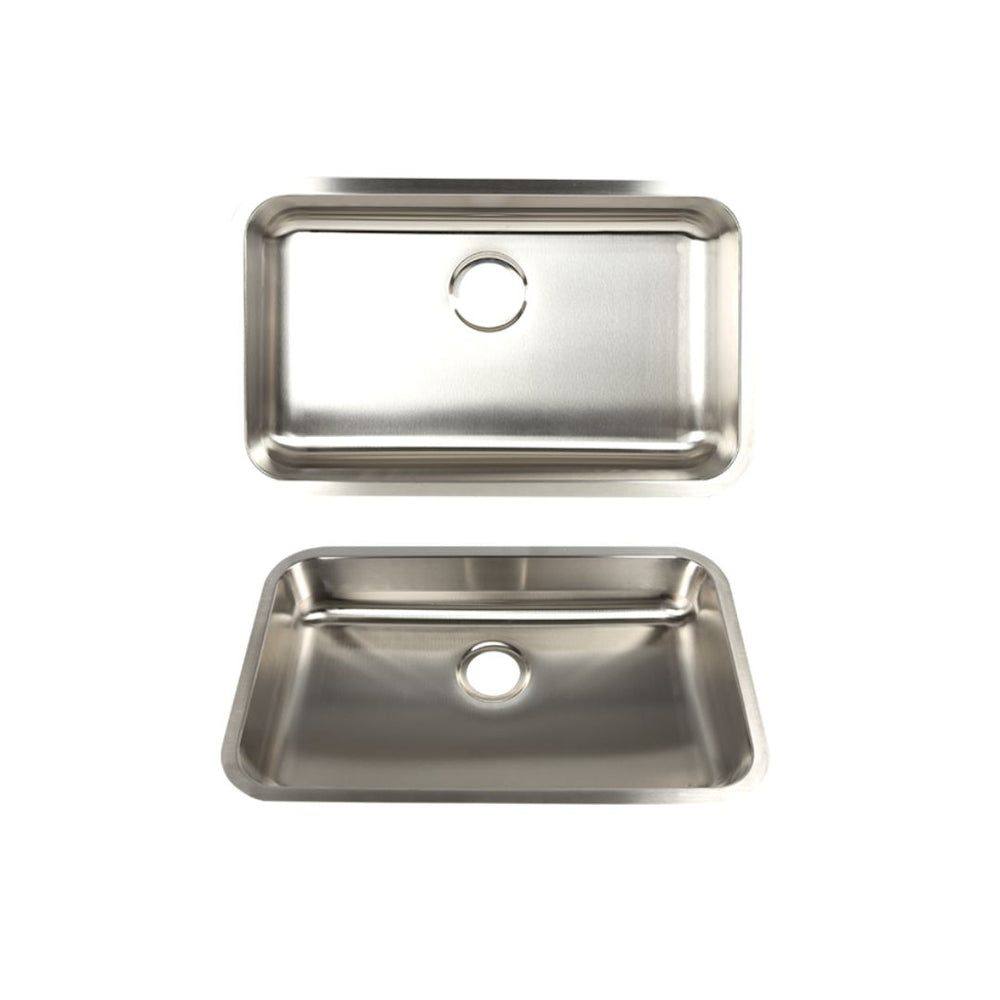 AD-78ADA Undermount Single Bowl Stainless Steel ADA Sink