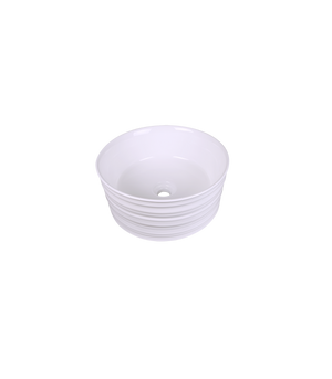 LS-C44 Vessel Ceramic Sink White
