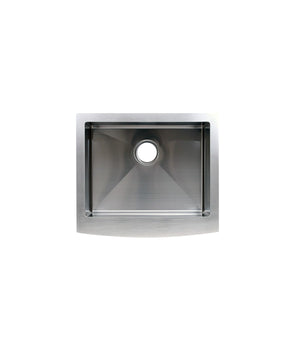 Single Bowl Farmhouse Apron Front Stainless Steel Sink
