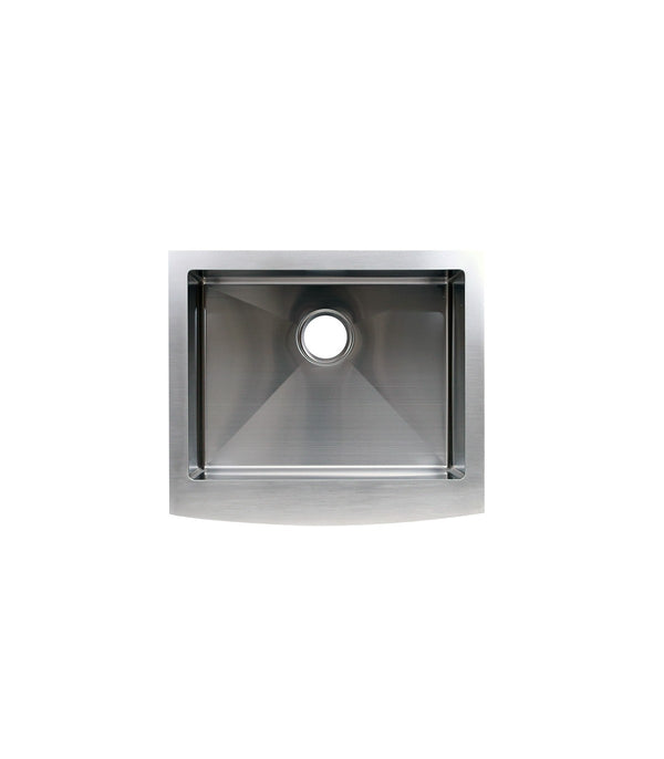 Single Bowl Farmhouse Apron Front Stainless Steel Sink