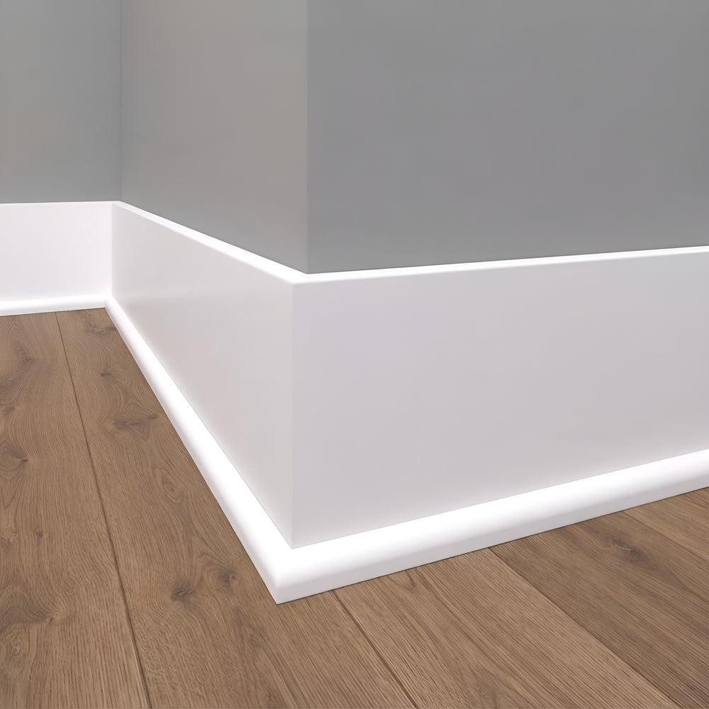 Primed Shoe Molding 7/6" x 3/4" x 16ft
