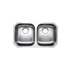 AD-88-7 Undermount Double Bowl 50/50 Stainless Steel Sink