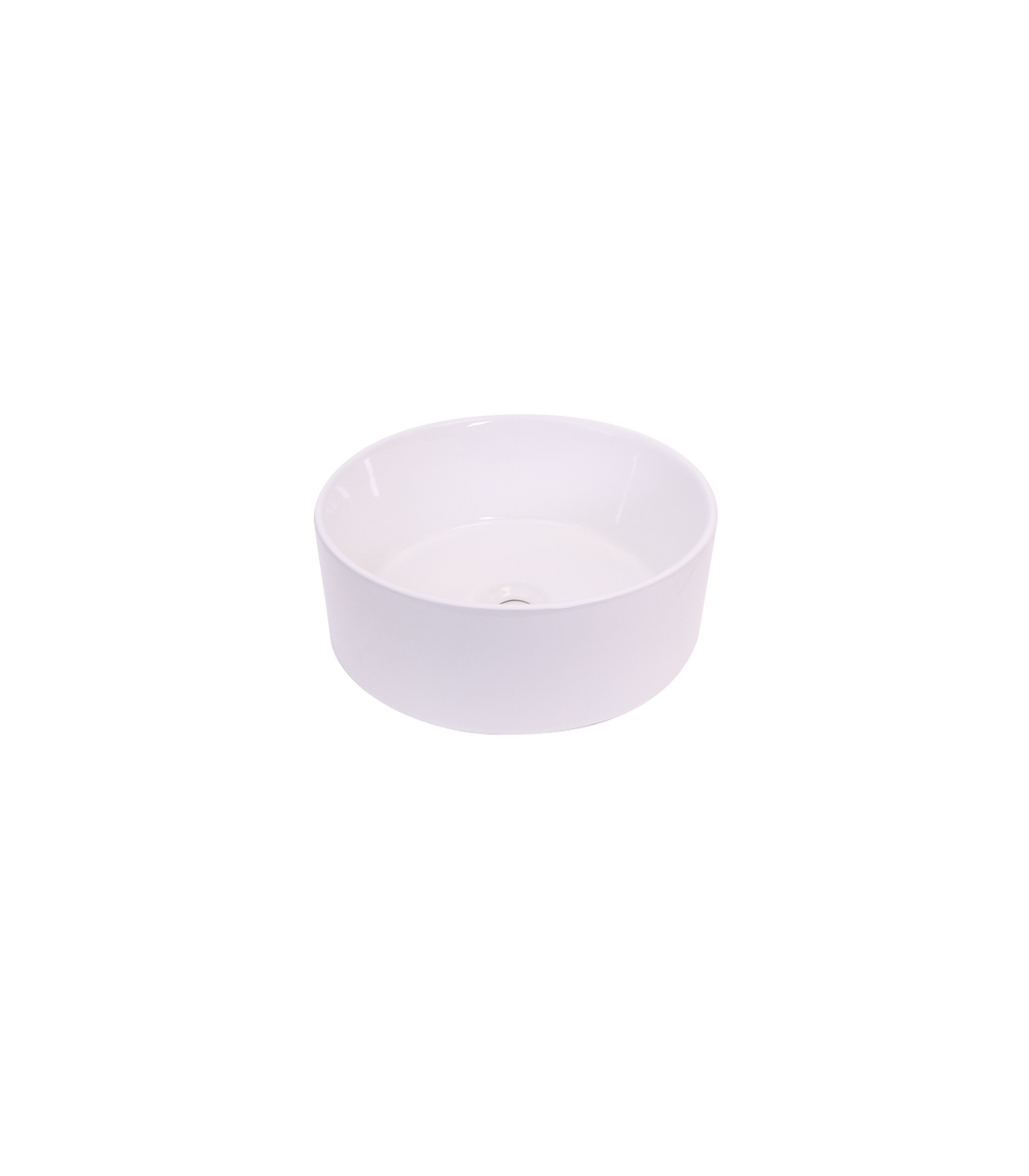 Above Counter Ceramic Sink White