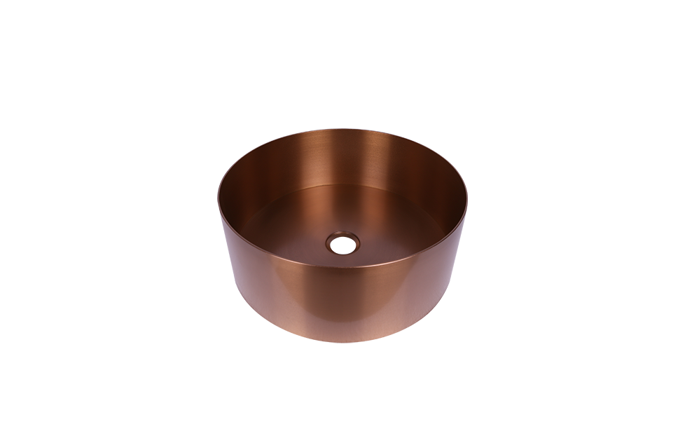 AD-H30-RG-Stainless Steel Bathroom Sink Rose